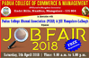 Job fair at Padua college, Apr 7